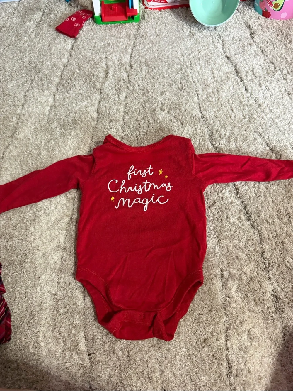 Old Navy Christmas Holiday Lot of 2 6-12 Month Baby Girl
